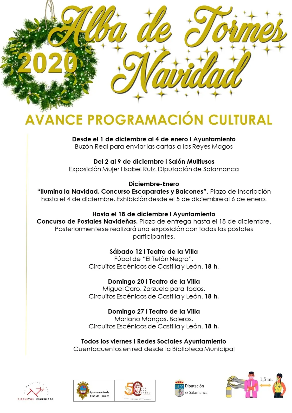 Foto 2 - Teatro, conciertos, exposiciones y concurso de postales y escaparates, avance de la programaci&oacute;n...