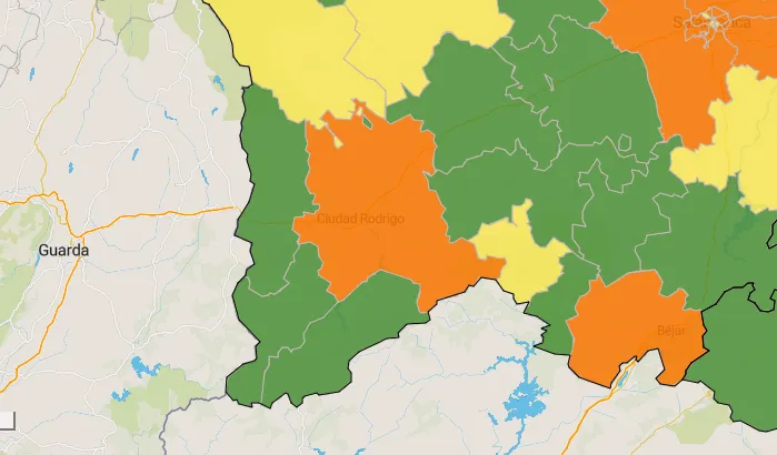 La comarca logra tener en verde 5 de sus 7 zonas básicas de salud por 1ª vez desde agosto  