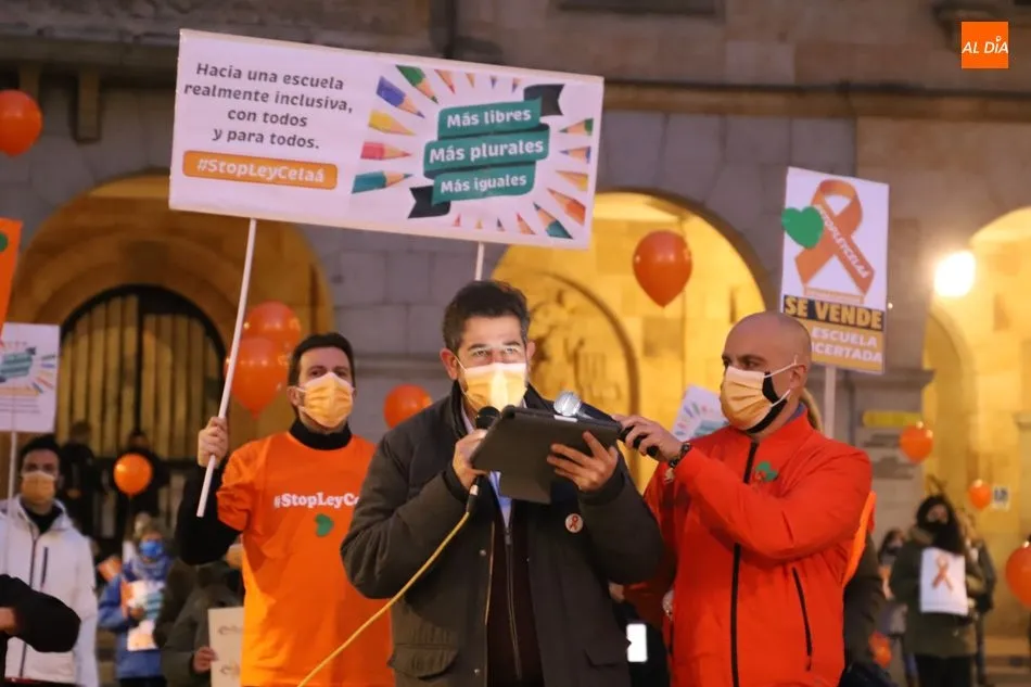 Foto 3 - La educaci&oacute;n concertada de Salamanca dice no a la Ley Cela&aacute;