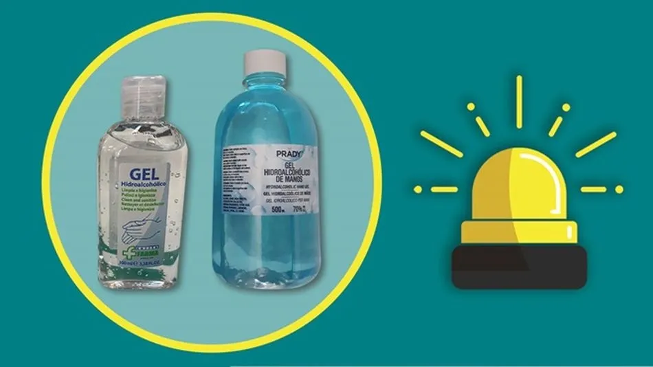 Cuidado con los geles con bajo contenido en etanol. Foto: OCU