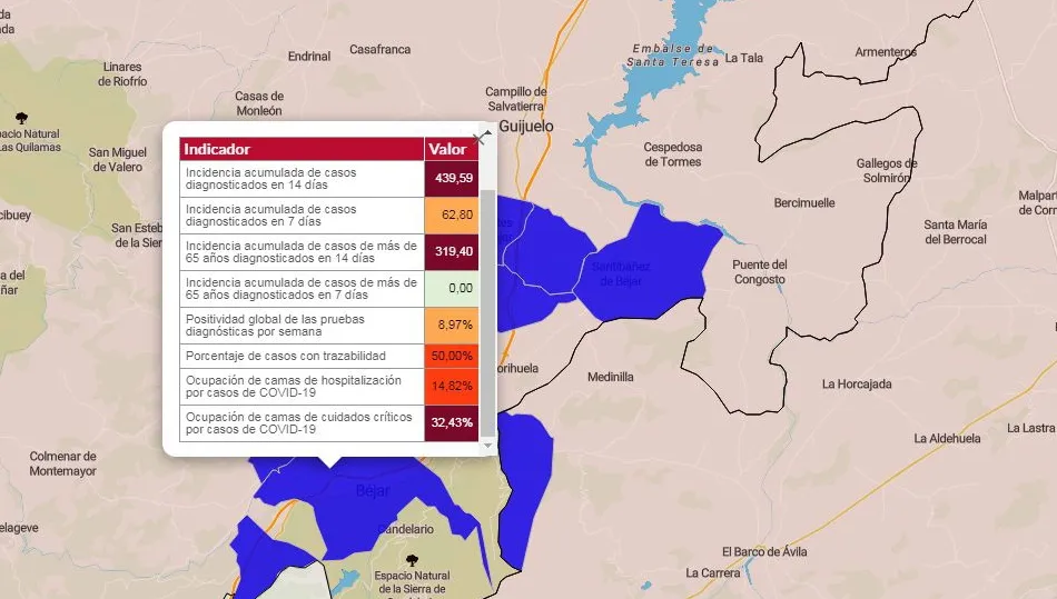 Dstos oficiales de la Junta de Castilla y León
