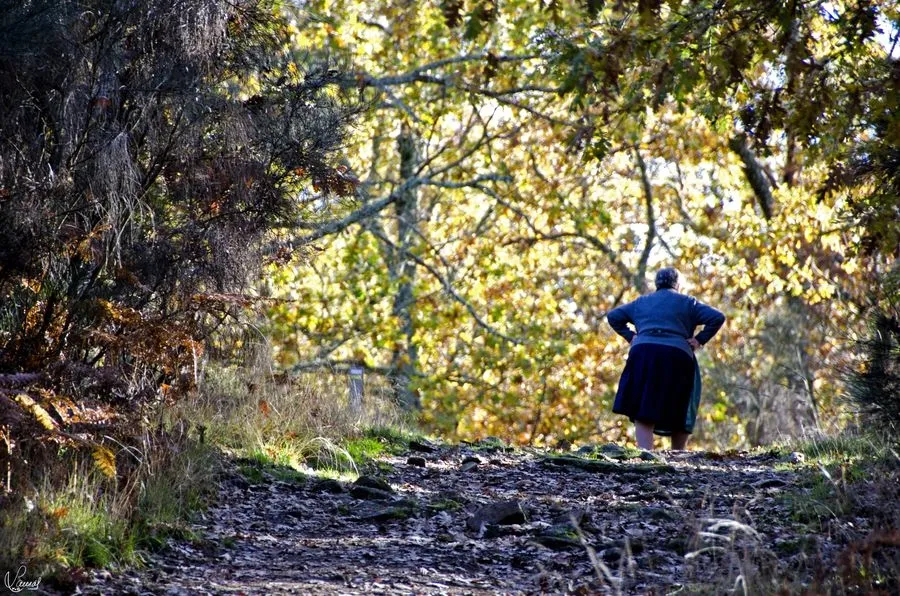 Las mujeres tienen mayor esperanza de vida que los hombres. Foto de Manuel Lamas en La Alberca