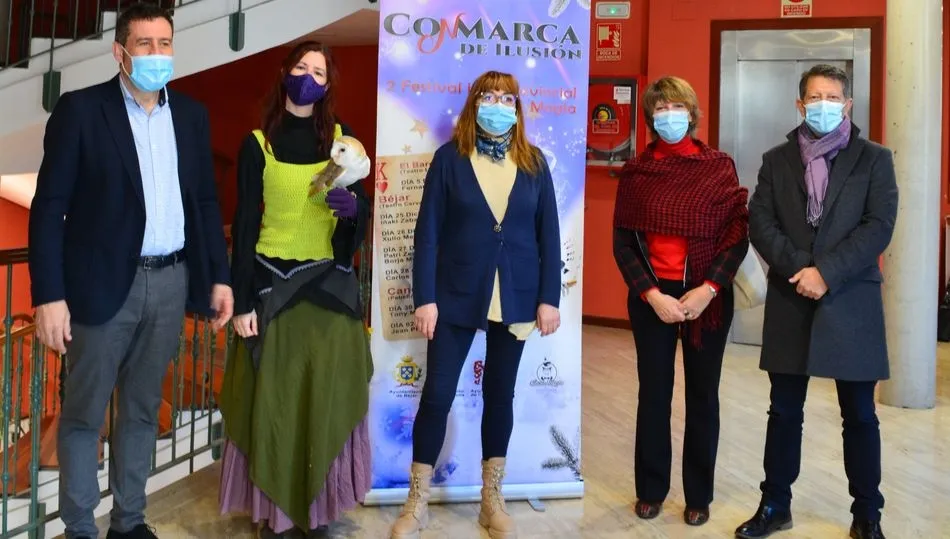 Presentación del festival de magia en el Teatro Cervantes de Béjar