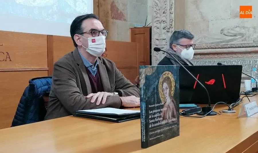 Foto 5 - Un nuevo libro ahonda en las pinturas medievales de la Capilla de Santa B&aacute;rbara de la Catedral...