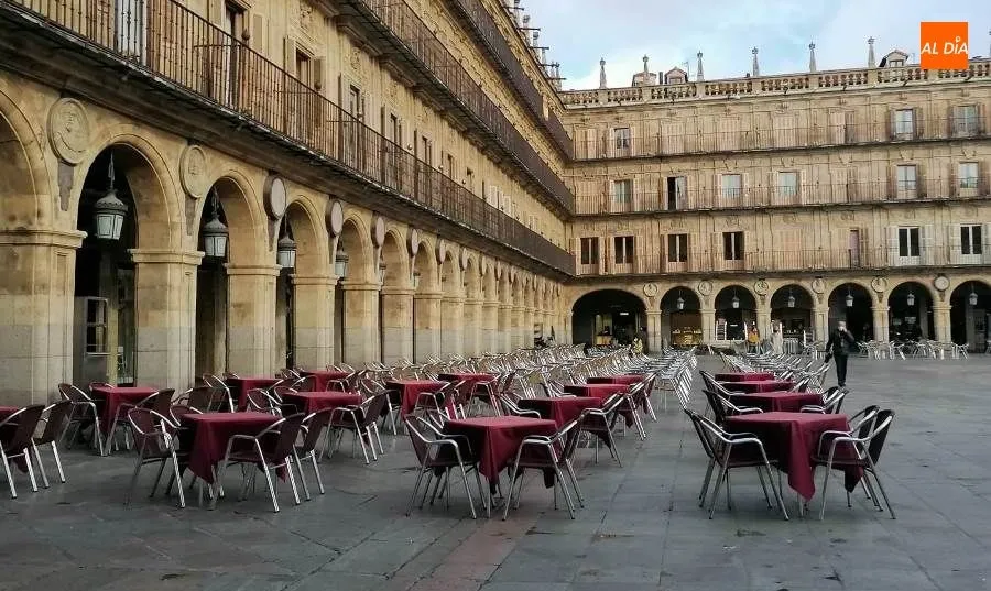 Foto 5 - Las terrazas de los hosteleros transforman el paisaje urbano de Salamanca&nbsp;