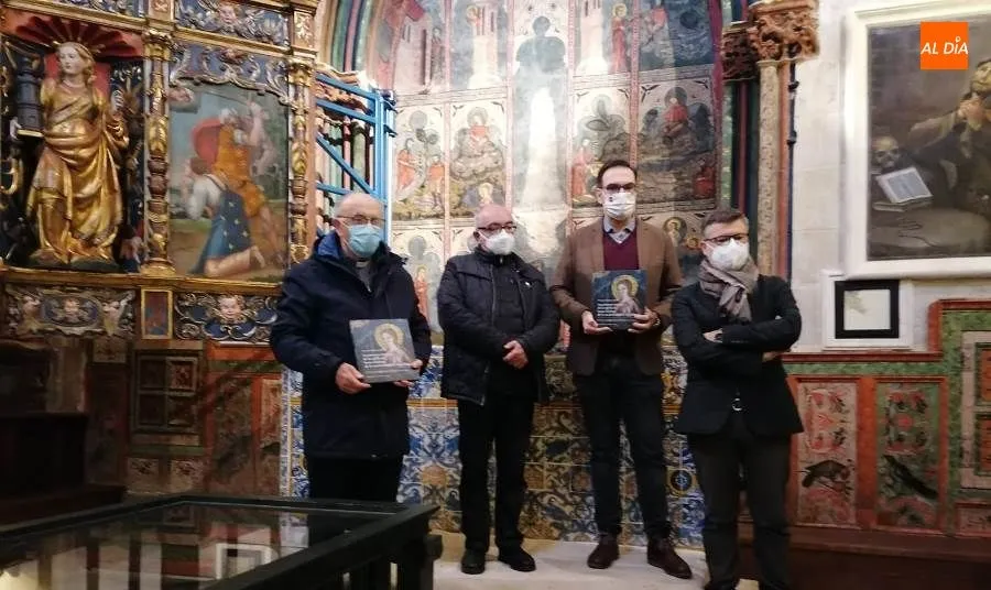 Foto 3 - Un nuevo libro ahonda en las pinturas medievales de la Capilla de Santa B&aacute;rbara de la Catedral...