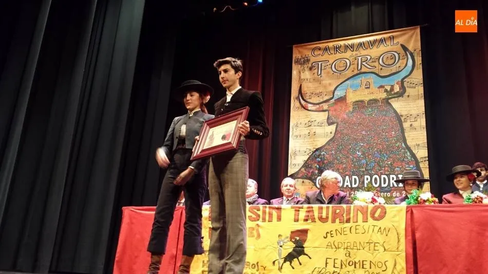 Imagen del acto de proclamación del Triunfador del Bolsín Taurino 2020