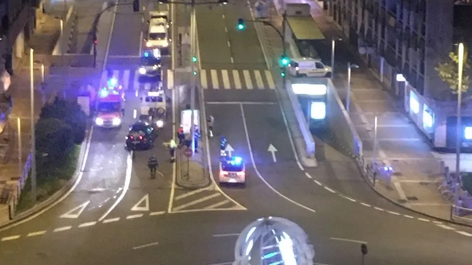 Foto 3 - Atendidas cuatro personas en dos accidentes ocurridos en Salamanca capital