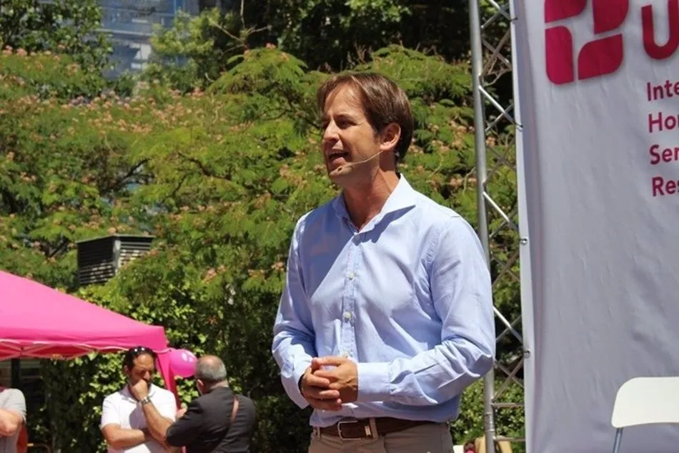 El portavoz nacional de UPyD, Cristiano Brown - UPYD - Archivo