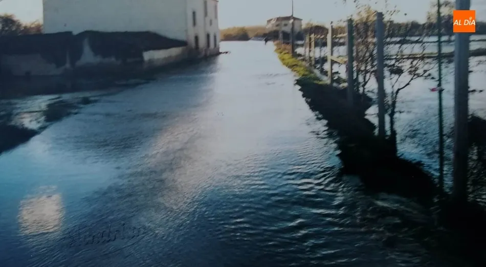 Foto 10 - Riberas del &Aacute;gueda rememora la gran riada que inund&oacute; el Arrabal del Puente hace justo 20 a&ntilde;os  