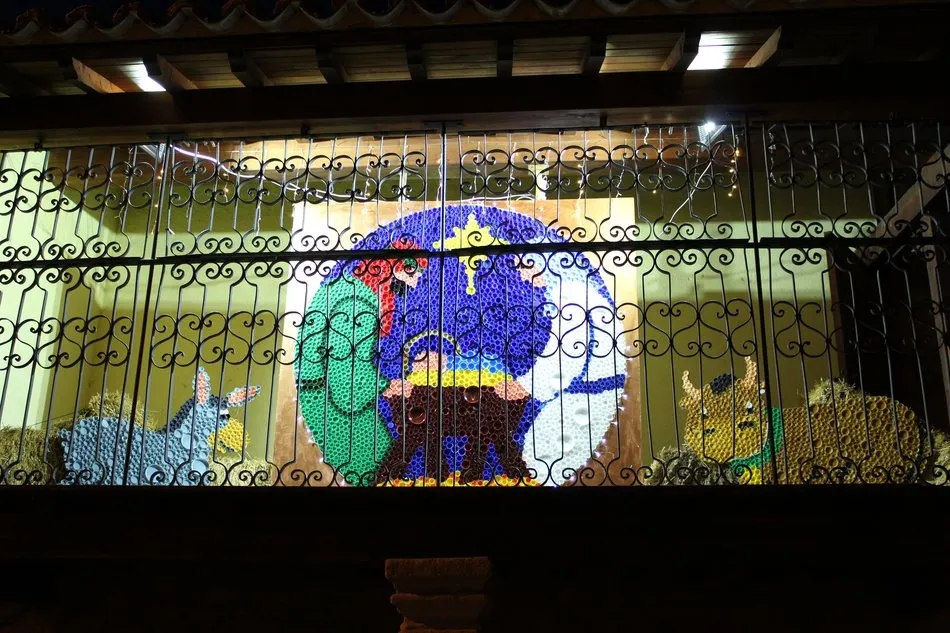 Foto 6 - Yecla de Yeltes se impregna de esp&iacute;ritu navide&ntilde;o y de la forma m&aacute;s ecol&oacute;gica  