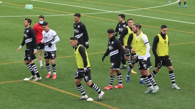 Un entrenamiento de Unionistas / Unionistas CF