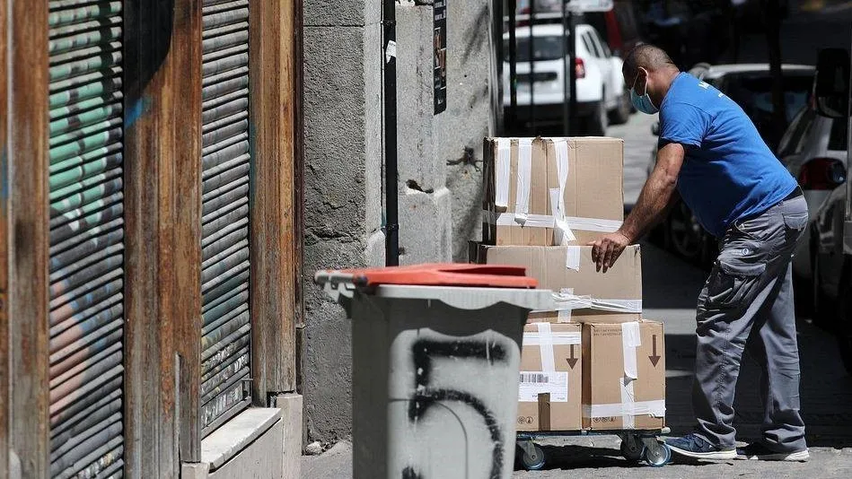 Un trabajador autónomo en plena pandemia - Archivo