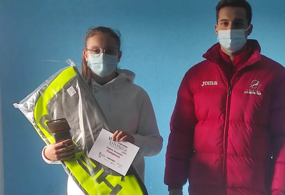 Carolina Benito se lleva el VI Torneo de Otoño del Club de Tenis Cabrerizos  