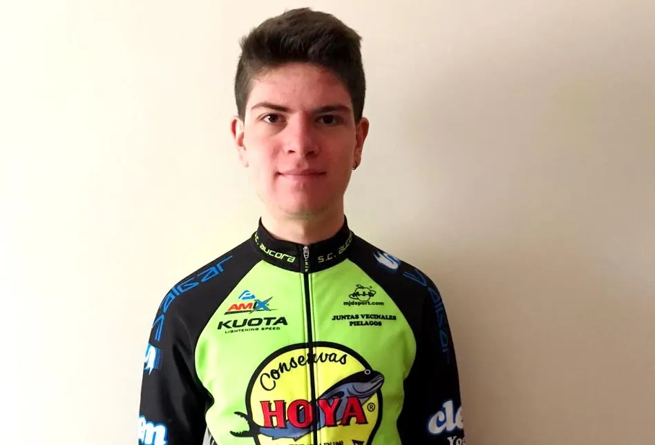 Pablo Ruano García, ciclista salmantino del Telenort-Conservas Hoya