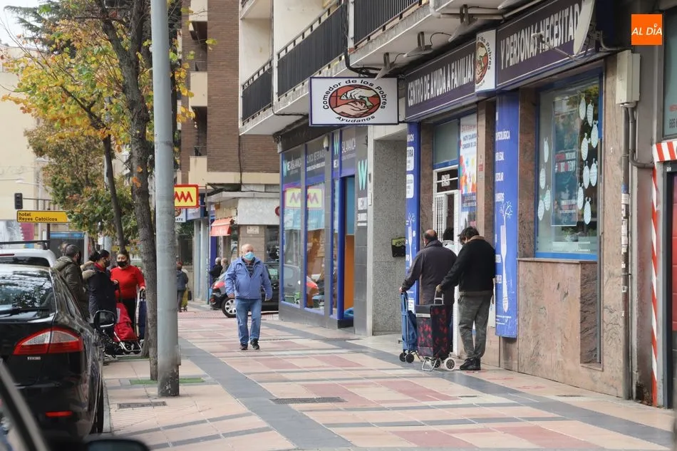 Aumentan los usuarios que acuden cada día al Comedor de los Pobres de Salamanca