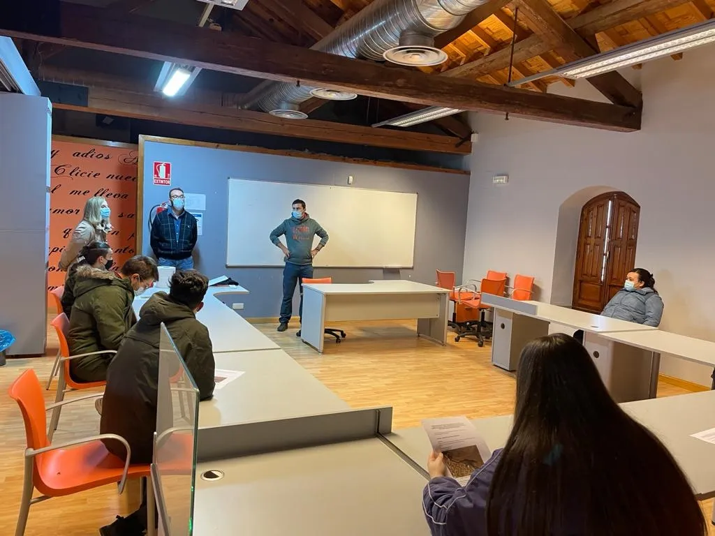 Inicio del programa de formación de empleo en la Casa Molino