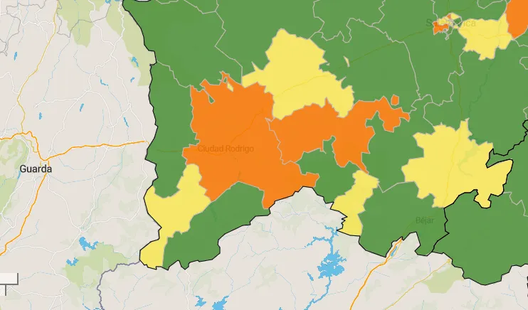 La Zona de La Fuente de San Esteban entra en amarillo tras detectarse el 1º positivo en un mes  