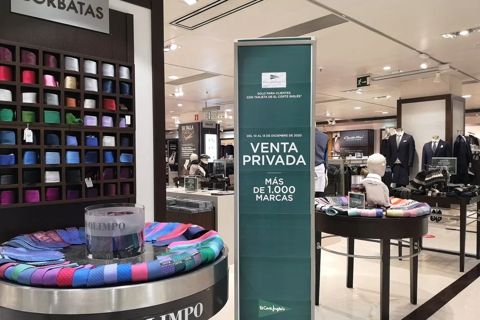 Ventas privadas en El Corte Inglés