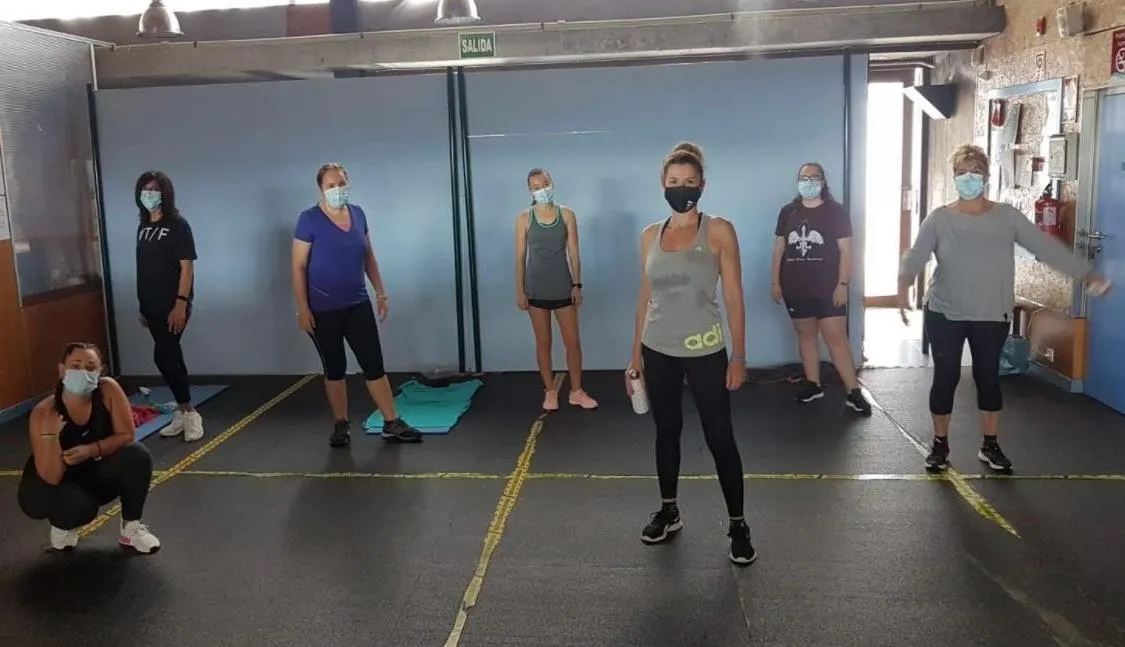 El Centro Acuático y Deportivo retoma las clases colectivas presenciales  