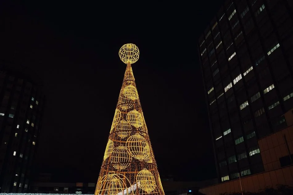 El Árbol De La Lotería De Navidad Ilumina El Hospital La Paz De Madrid. Foto: EP