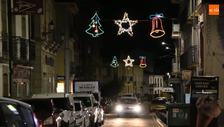 El día 4 se procedía al encendido del alumbrado navideño