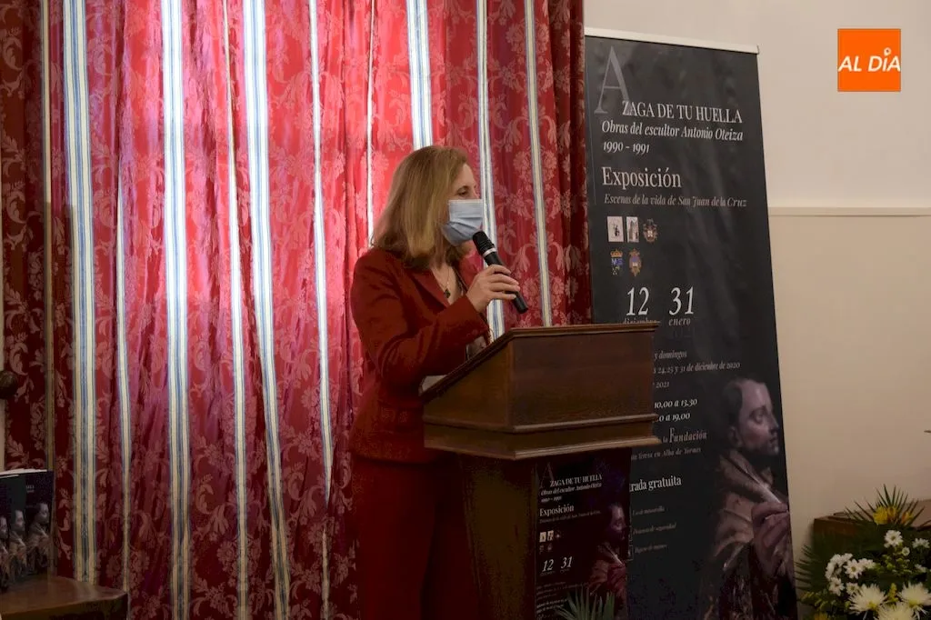 Foto 2 - Inaugurada &lsquo;A zaga de tu huella&rsquo;, la exposici&oacute;n que re&uacute;ne la obra de Antonio Oteiza en el...
