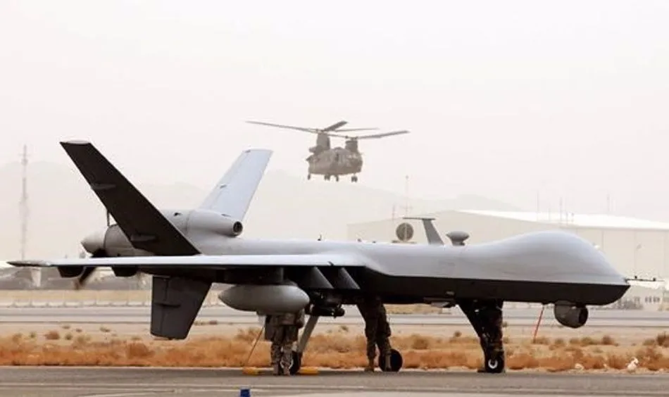 Un avión no tripulado MQ-9 Reaper como los que serán vendidos a Marruecos -