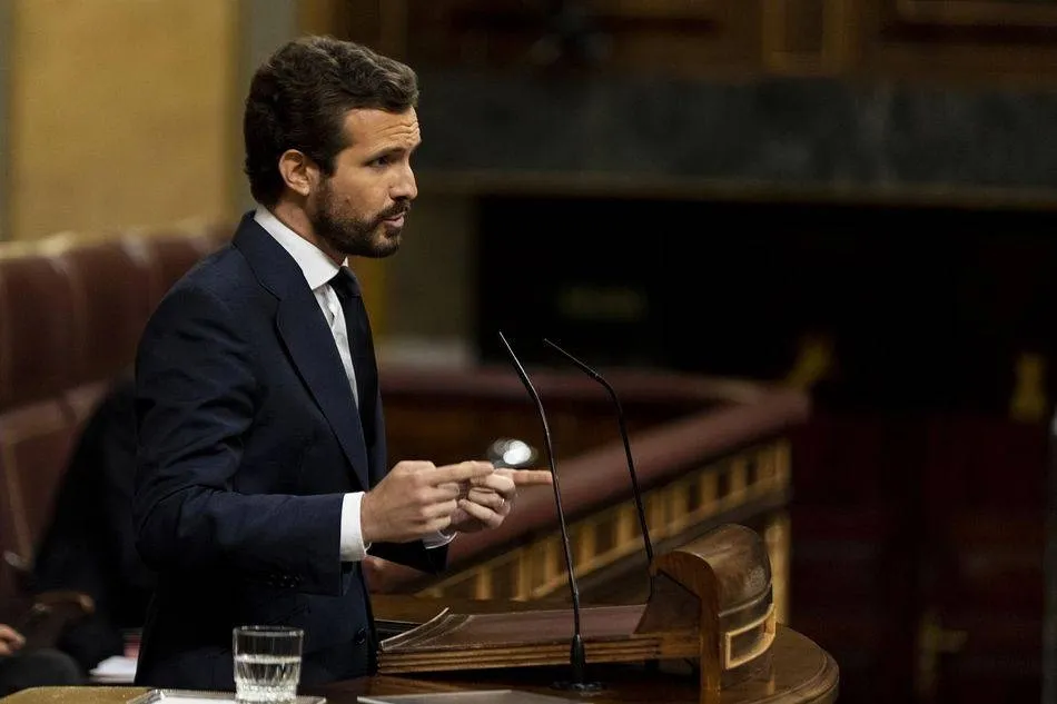 El líder del PP, Pablo Casado - Archivo
