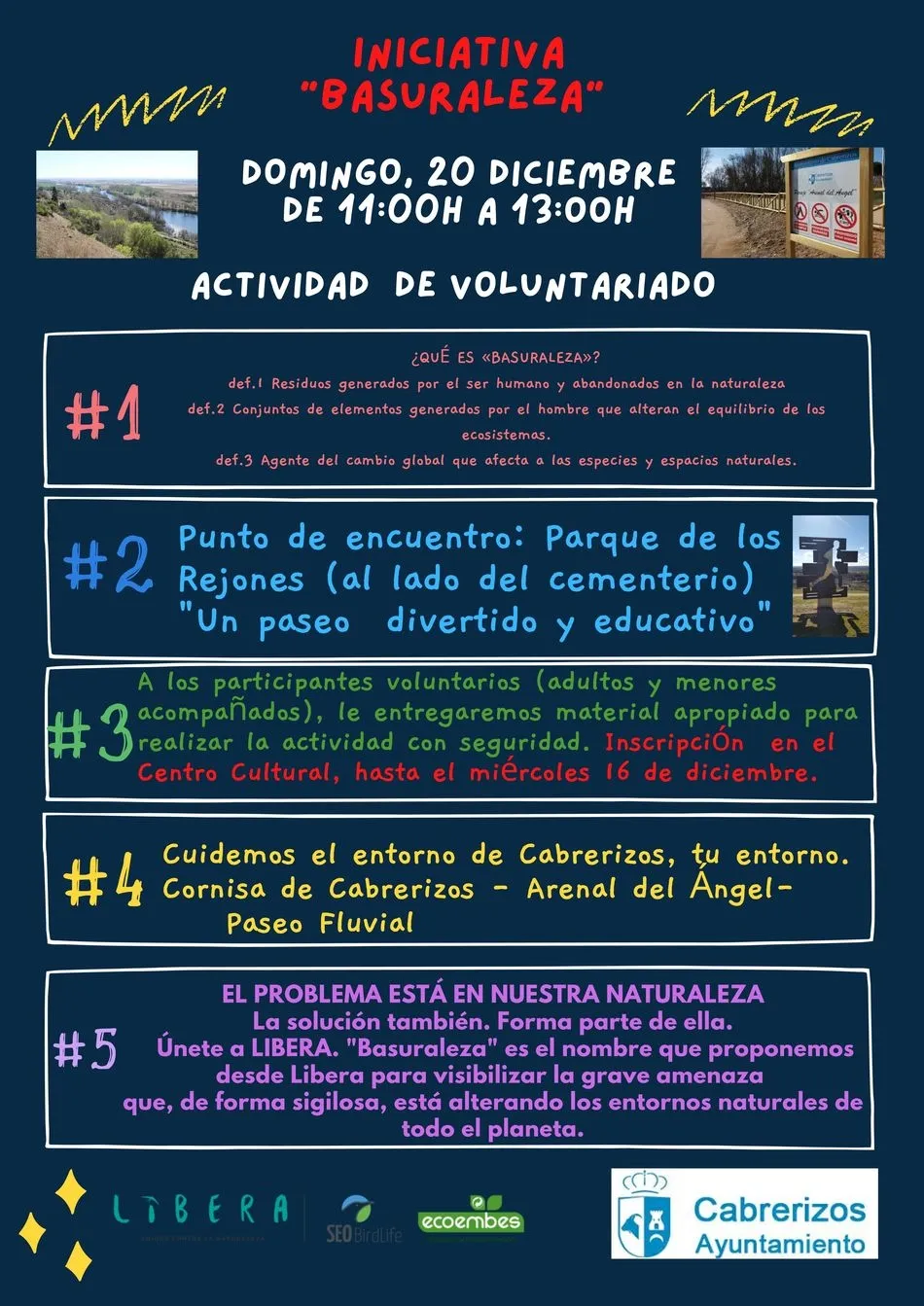 Foto 3 - Cabrerizos organiza este domingo la actividad de voluntariado &lsquo;Basuraleza. Cuidamos nuestro...
