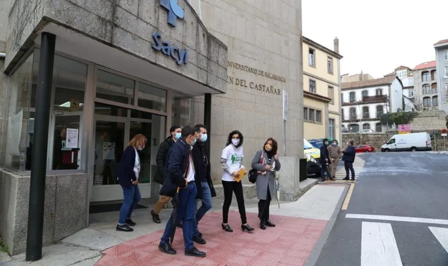 Encuentro PSOE con Plataforma Sanidad Béjar