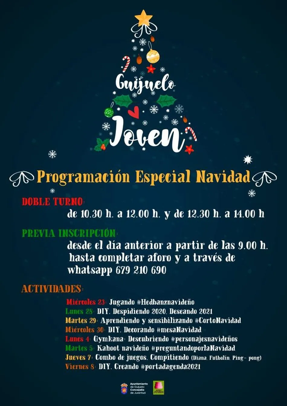Foto 2 - Las propuestas de Guijuelo Joven para las ma&ntilde;anas de Navidad