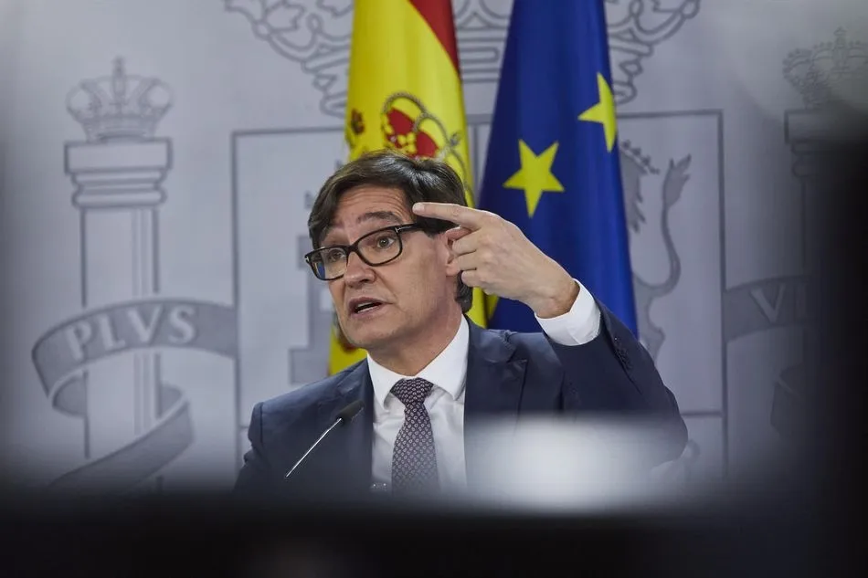 El ministro de Sanidad, Salvador Illa. Foto: EP