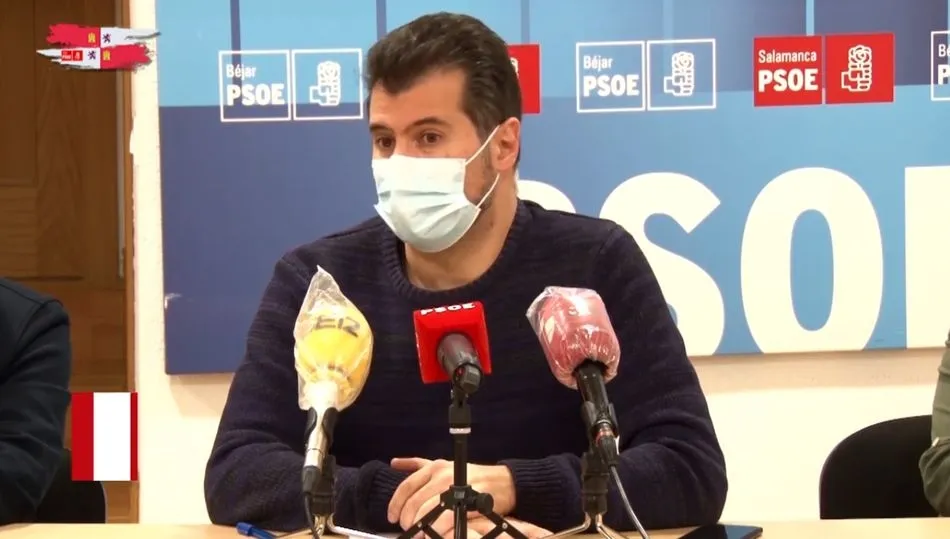 Luis Tudanca, secretario general del PSOECyL