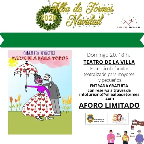 Cartel del espectáculo Zarzuela para todos