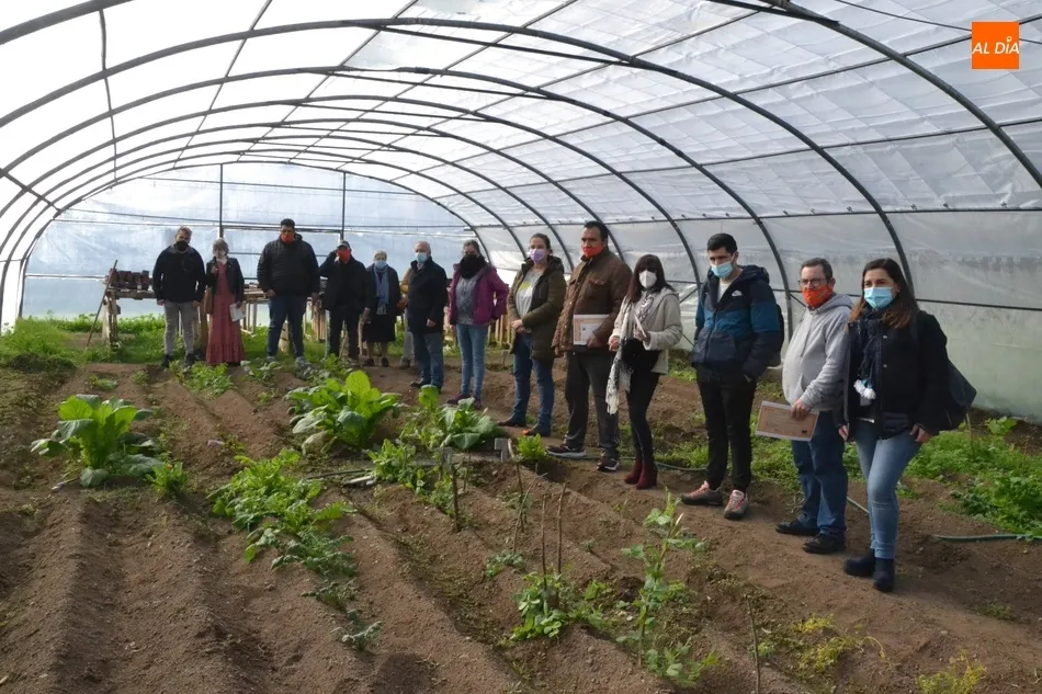Foto 2 - Llega a su final la acci&oacute;n en agricultura ecol&oacute;gica de C&aacute;ritas, que ha contado con 8 alumnos  
