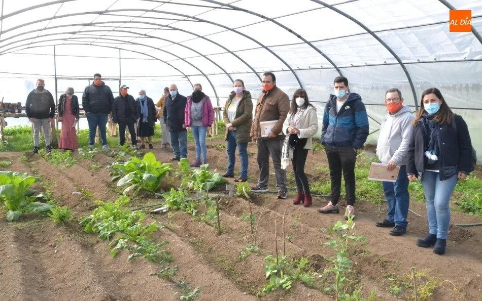 Llega a su final la acción en agricultura ecológica de Cáritas, que ha contado con 8 alumnos  