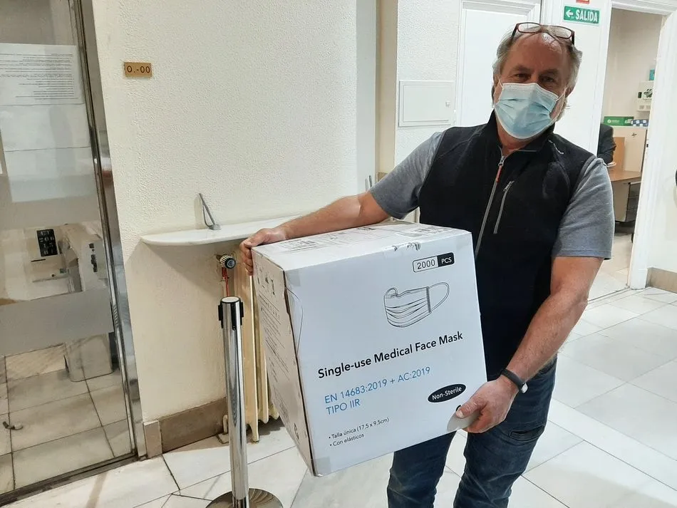 Foto 2 - Salamanca recibe un nuevo cargamento de mascarillas para los colectivos m&aacute;s necesitados