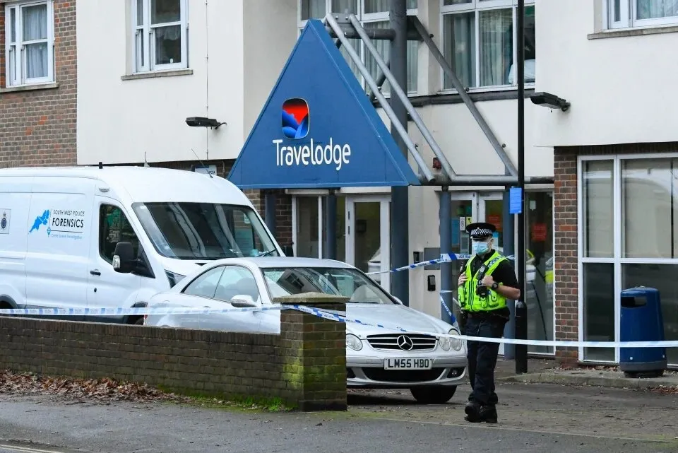 La policía ivestiga el asesinato en la localidad de Bornemouth - Foto: The Sun - Graham Hunt