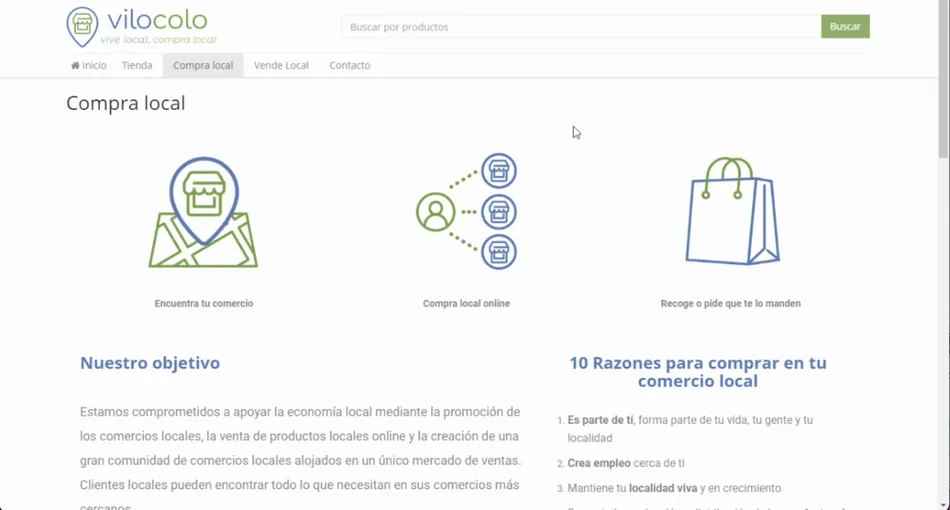 Apoya el comercio local y su desarrollo online a través de Vilocolo.com