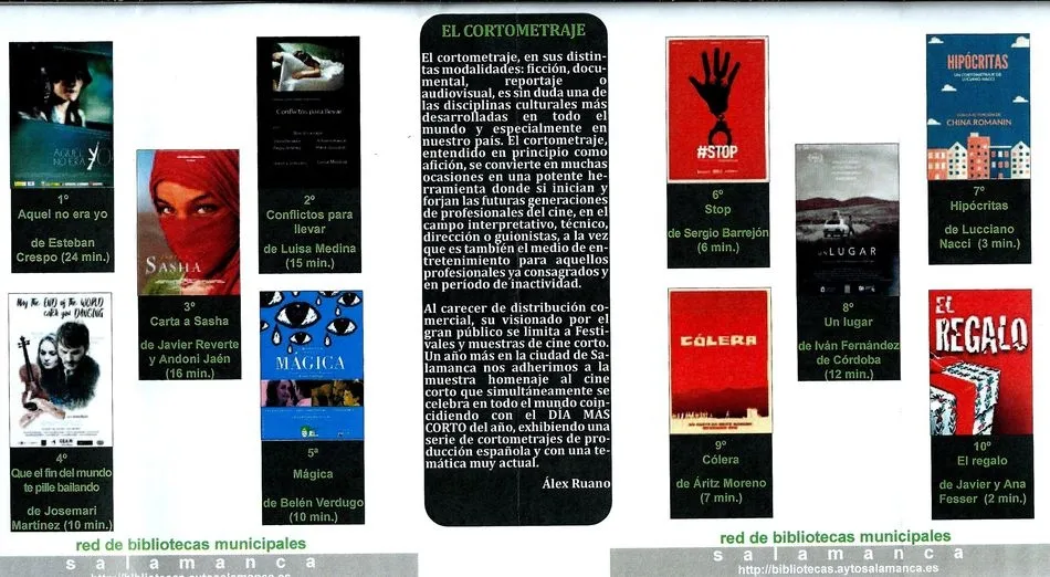 Foto 2 - La biblioteca Torrente Ballester acoge este lunes el evento de cortometrajes &lsquo;El d&iacute;a m&aacute;s...