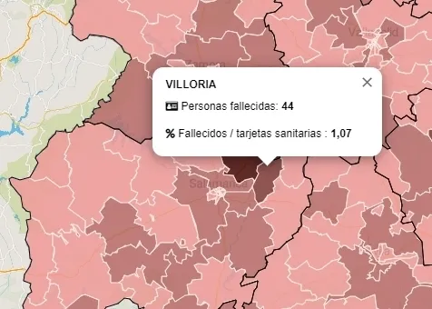 El coronavirus termina con la vida de 50 personas en Cantalapiedra y Las Villas  