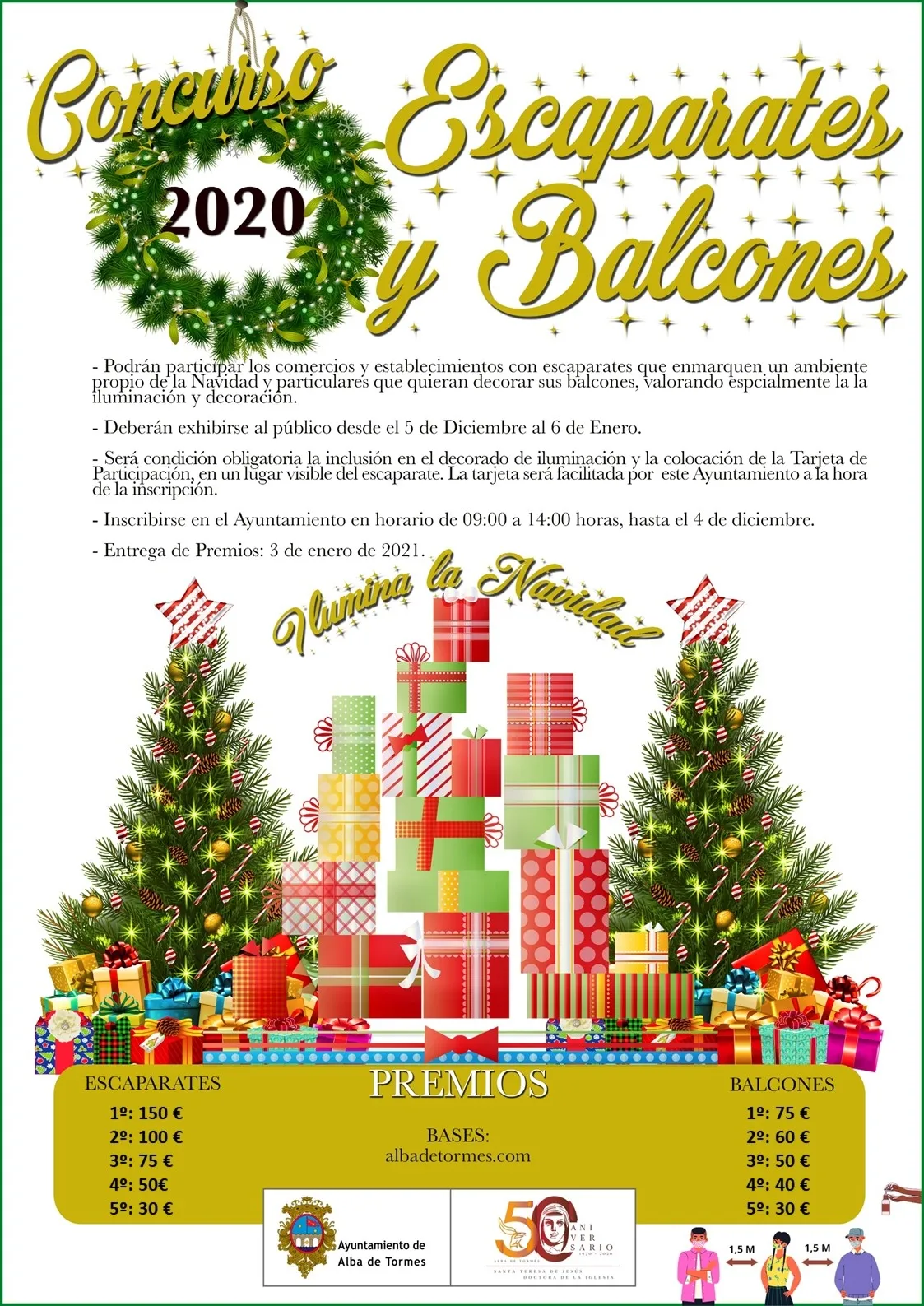 Foto 2 - Abierto el plazo para votar para el concurso de escaparates y balcones  