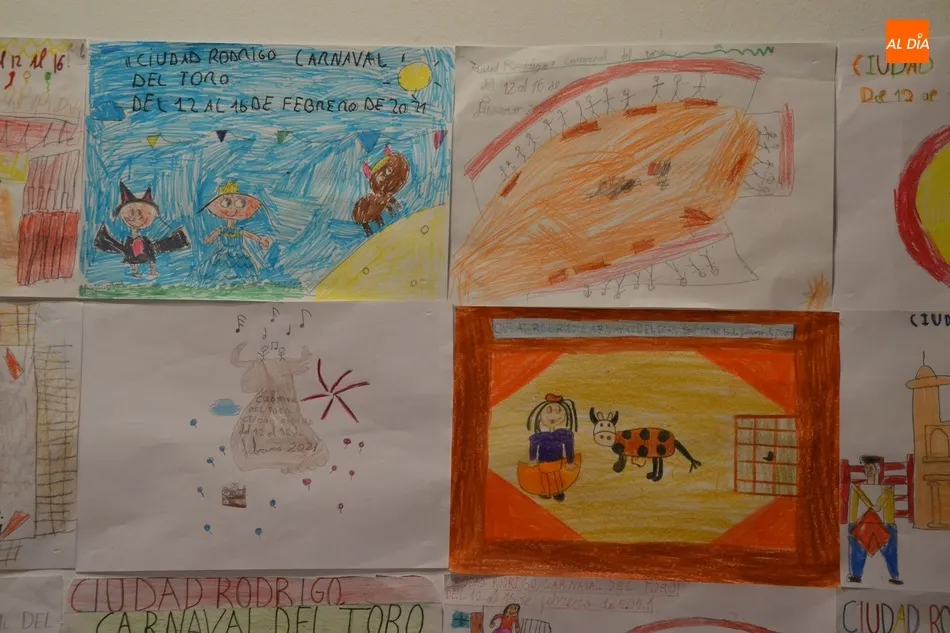 Foto 10 - Presentados 488 trabajos al Concurso de Dibujo Infantil del Carnaval del Toro 2021  