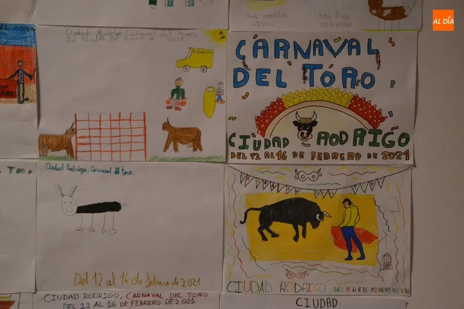 Foto 11 - Presentados 488 trabajos al Concurso de Dibujo Infantil del Carnaval del Toro 2021  