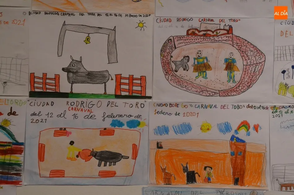 Foto 8 - Presentados 488 trabajos al Concurso de Dibujo Infantil del Carnaval del Toro 2021  