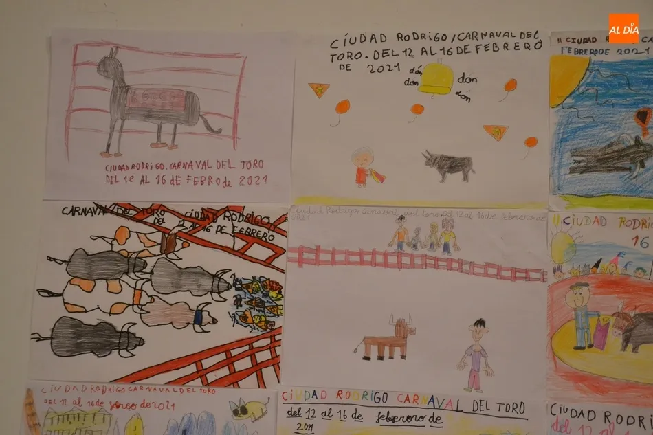 Foto 5 - Presentados 488 trabajos al Concurso de Dibujo Infantil del Carnaval del Toro 2021  