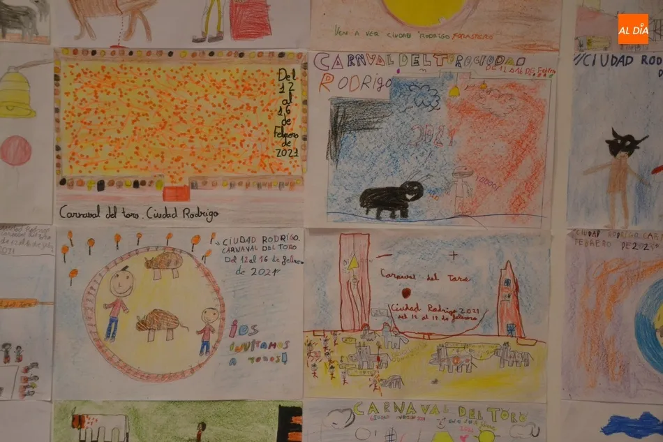 Foto 6 - Presentados 488 trabajos al Concurso de Dibujo Infantil del Carnaval del Toro 2021  