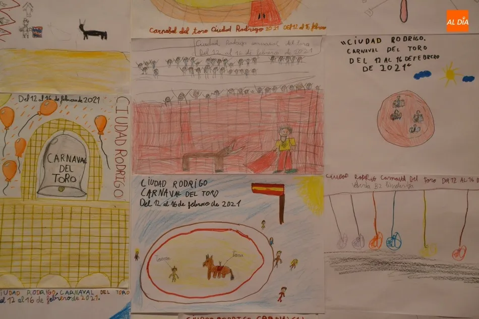 Foto 4 - Presentados 488 trabajos al Concurso de Dibujo Infantil del Carnaval del Toro 2021  