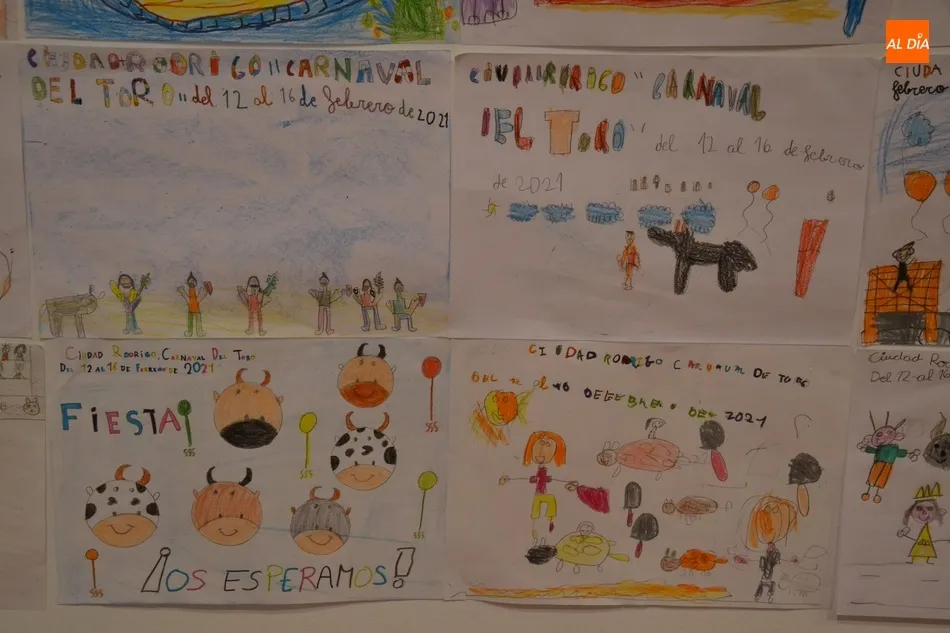 Foto 2 - Presentados 488 trabajos al Concurso de Dibujo Infantil del Carnaval del Toro 2021  
